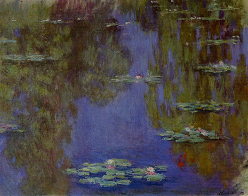 Water-Lilies2 1903  by Claude Monet Oil Painting reproduction