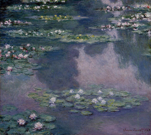 Water-Lilies2 1905  by Claude Monet Oil Painting reproduction