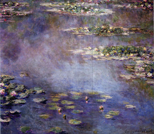 Water-Lilies2 1906 by Claude Monet Oil Painting reproduction