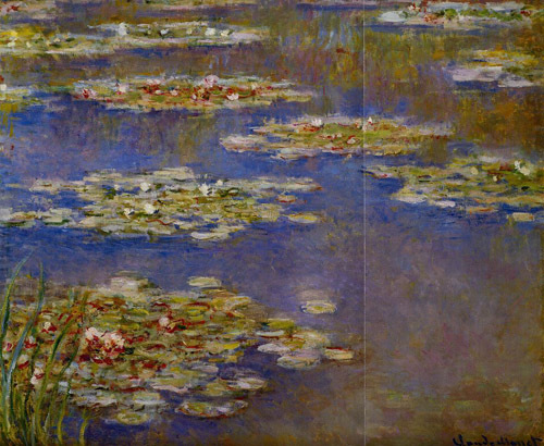 Water-Lilies3 1905  by Claude Monet Oil Painting reproduction