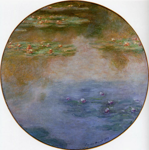 Water-Lilies3 1907  by Claude Monet Oil Painting reproduction