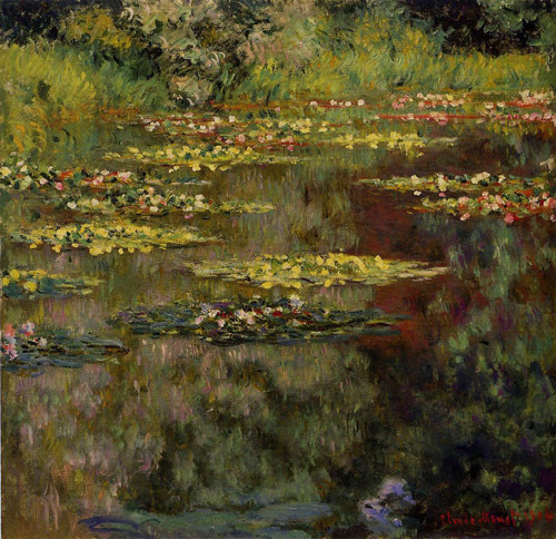 Water-Lilies4 1904  by Claude Monet Oil Painting reproduction