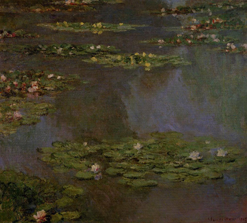 Water-Lilies4 1905  by Claude Monet Oil Painting reproduction