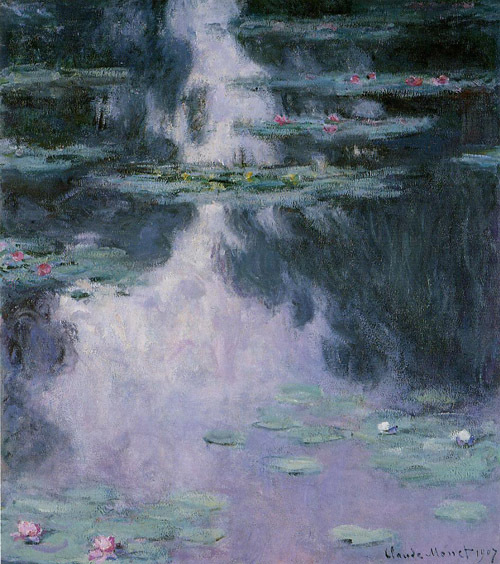 Water-Lilies4 1907  by Claude Monet Oil Painting reproduction