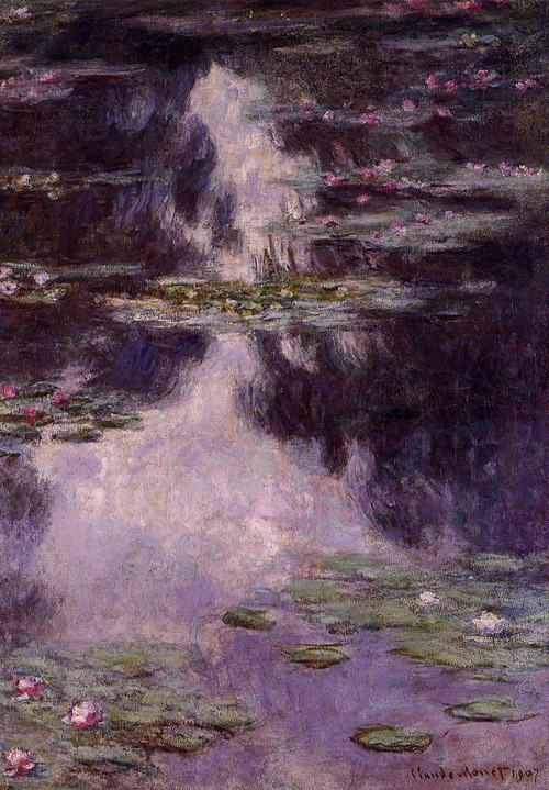 Water-Lilies5 1907  by Claude Monet Oil Painting reproduction