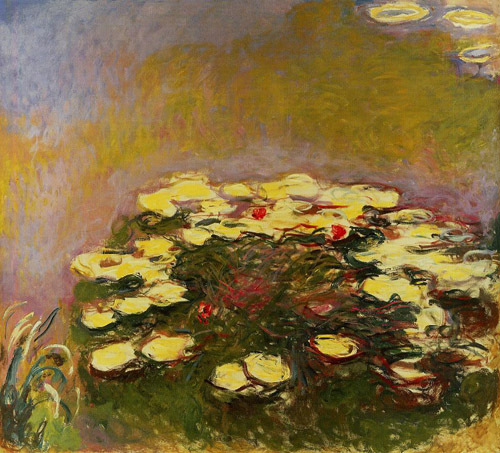 Water-Lilies5 1914-1917  by Claude Monet Oil Painting reproduction