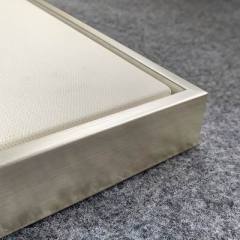 Silver float frame