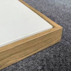 Wood float frame
