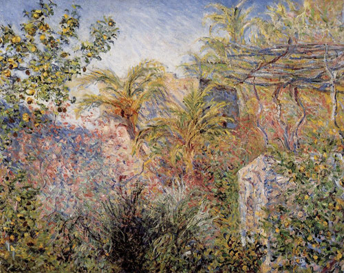 The Valley of Sasso Blue Effect 1884  by Claude Monet Oil Painting reproduction