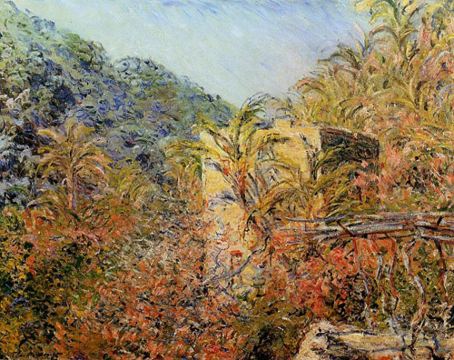 The Valley of Sasso Sunshine 1884  by Claude Monet Oil Painting reproduction