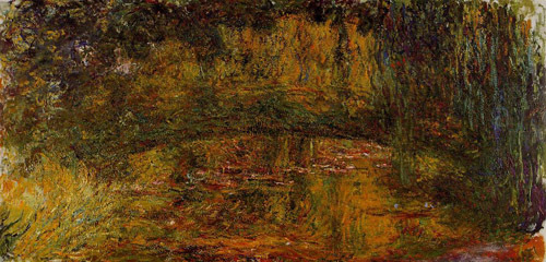 The Japanese Bridge 1918  by Claude Monet Oil Painting reproduction