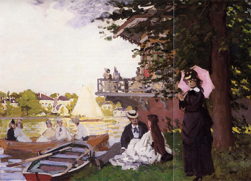 The Landing State 1869  by Claude Monet Oil Painting reproduction