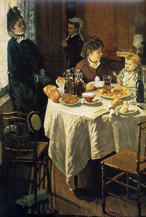The Luncheon 1868  by Claude Monet Oil Painting reproduction
