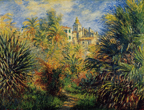 The Moreno Garden at Bordighera 1884  by Claude Monet Oil Painting reproduction