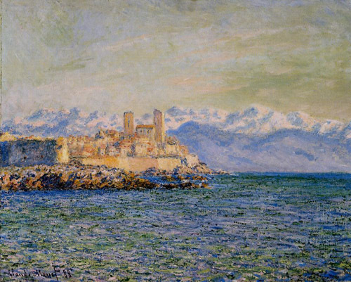 The Old Fort at Antibes 1888  by Claude Monet Oil Painting reproduction
