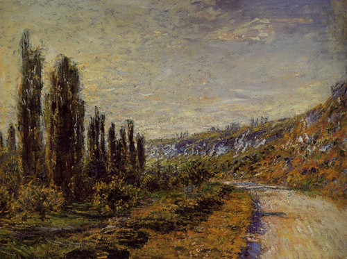 The Road from Vetheuil 1880 by Claude Monet Oil Painting reproduction
