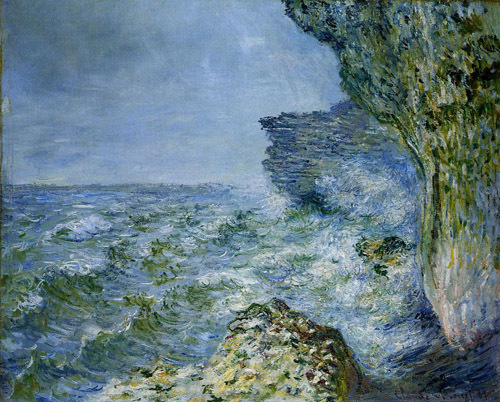 The Sea at Fecamp 1881  by Claude Monet Oil Painting reproduction