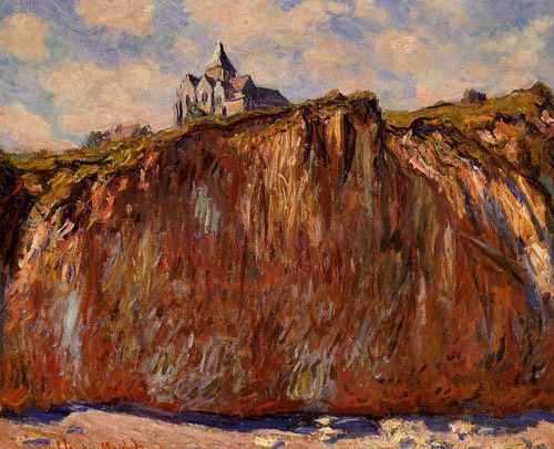 The Church at Varengeville 1882 by Claude Monet Oil Painting reproduction