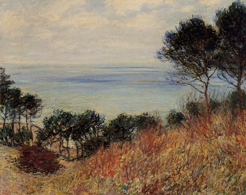 The Coast of Varengeville 1882  by Claude Monet Oil Painting reproduction