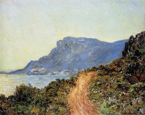 The Corniche of Monaco 1884  by Claude Monet Oil Painting reproduction