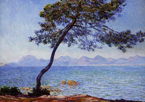 The Esterel Mountains 1888 by Claude Monet Oil Painting reproduction