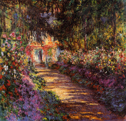 The Flowered Arches at Giverny 1913   by Claude Monet Oil Painting reproduction