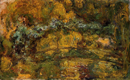 The Footbridge over the Water-Lily Pone 1919  by Claude Monet Oil Painting reproduction