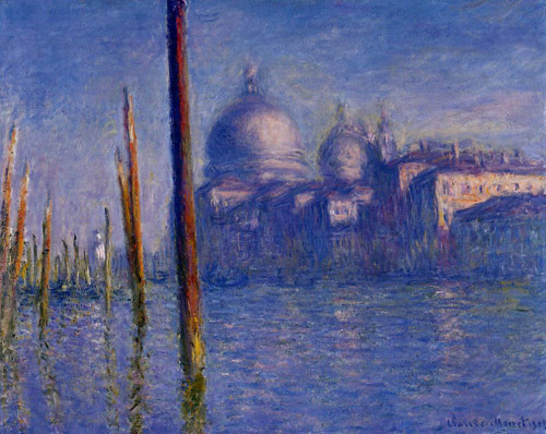 The Grand Canal Venice 1908  by Claude Monet Oil Painting reproduction