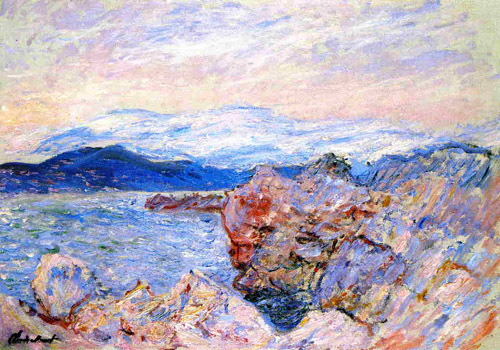 The Gulf Juan at Antibes 1888  by Claude Monet Oil Painting reproduction