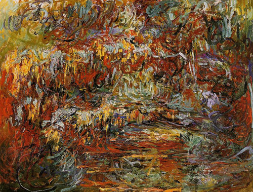 The Japanese Bridge5 1918-1924  by Claude Monet Oil Painting reproduction