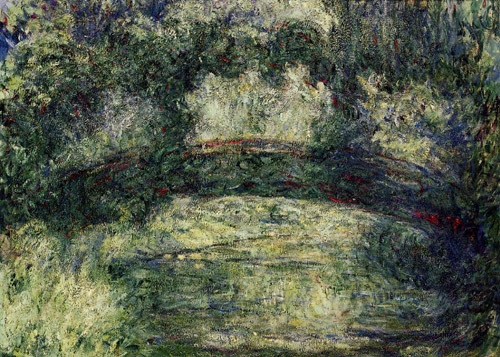 The Japanese Bridge5 1918-1924   by Claude Monet Oil Painting reproduction