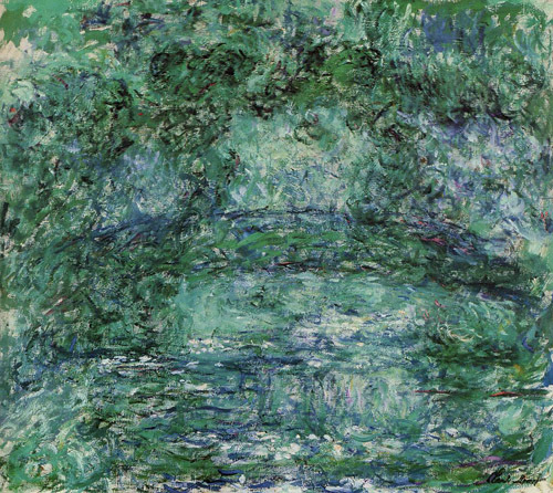 The Japanese Bridge7 1918-1924 by Claude Monet Oil Painting reproduction