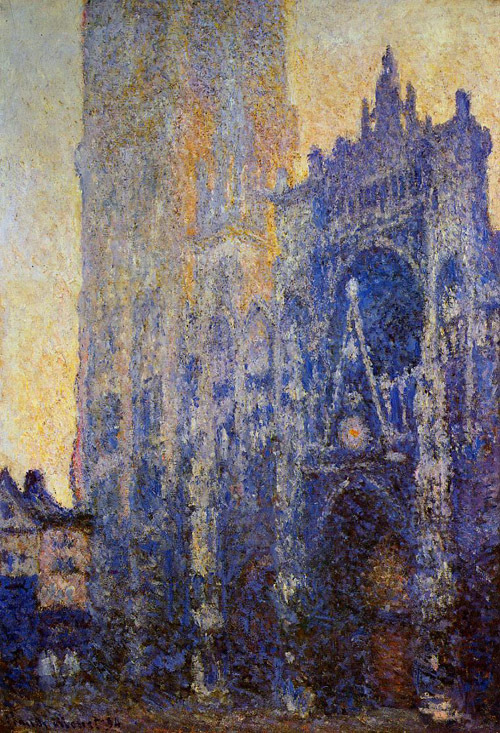 Rouen Cathedral the Portal Morning Effect 1893 by Claude Monet Oil Painting reproduction