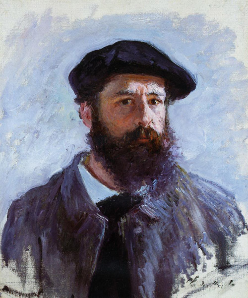  Self Portrait with a Beret 1886  by Claude Monet Oil Painting reproduction
