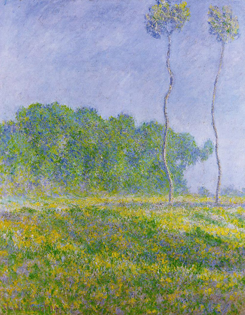 Spring Landscape 1894  by Claude Monet Oil Painting reproduction