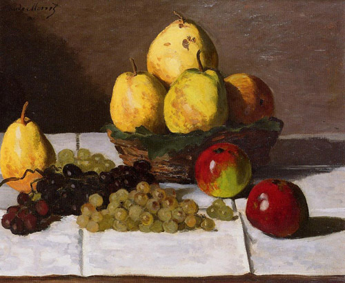 Still Life with Melon 1872  by Claude Monet Oil Painting reproduction