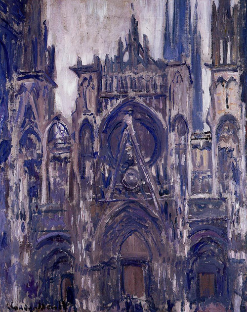 Study of the Portal 1892  by Claude Monet Oil Painting reproduction