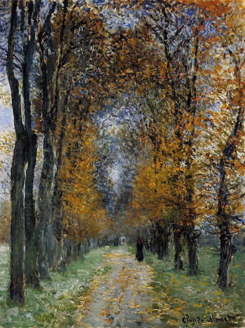 The Avenue 1878 by Claude Monet Oil Painting reproduction