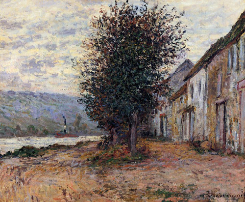 The Banks of the Seine at 1878  by Claude Monet Oil Painting reproduction