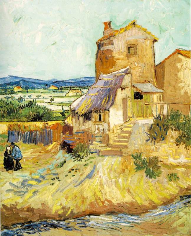 The Old Mill   1888  by Vincent Van Gogh Oil Painting reproduction