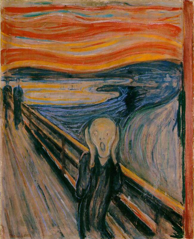 The Scream by Edvard Munch Oil Painting reproduction