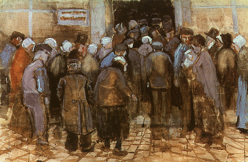  The State Lottery Office, 1882 by Vincent Van Gogh Oil Painting reproduction