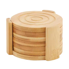 Wood Coaster Set Wholesale