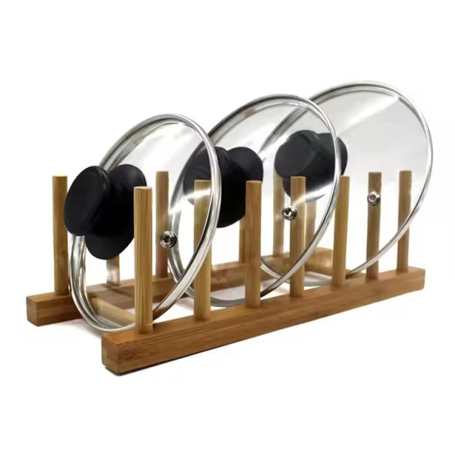 Bamboo Plate Holder