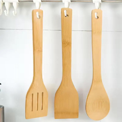 6 pcs Cooking Tool  Wood Bamboo Kitchen Utensil Set