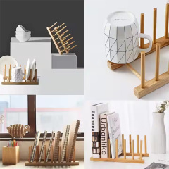 Bamboo Plate Holder