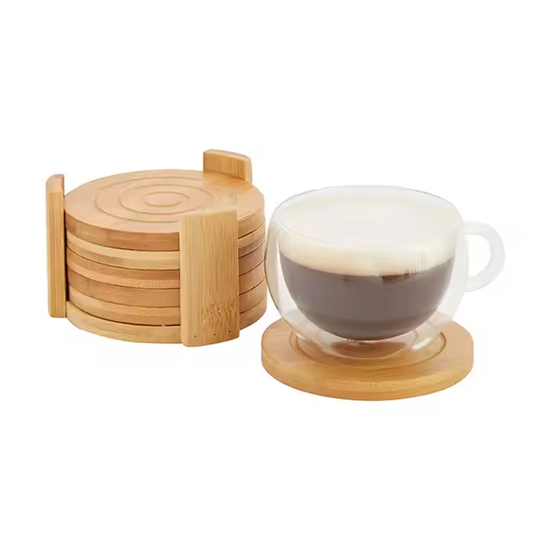 Wood Coaster Set Wholesale