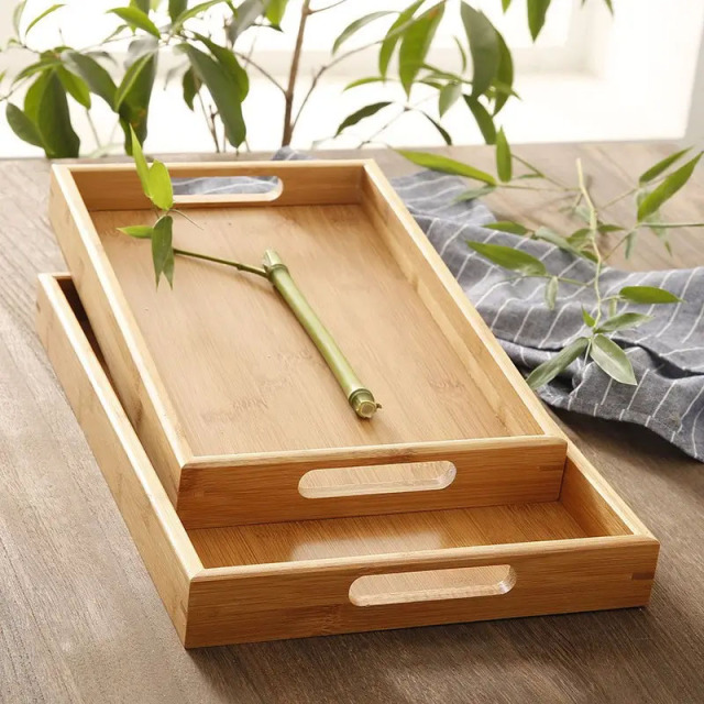 Wholesale Bamboo / Acacia Wood Serving Board
