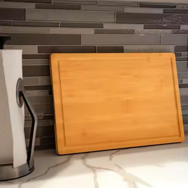 Wholesale Bamboo Cutting Board Chopping Block With Juice Groove