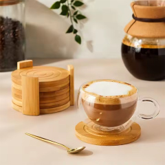 Wood Coaster Set Wholesale